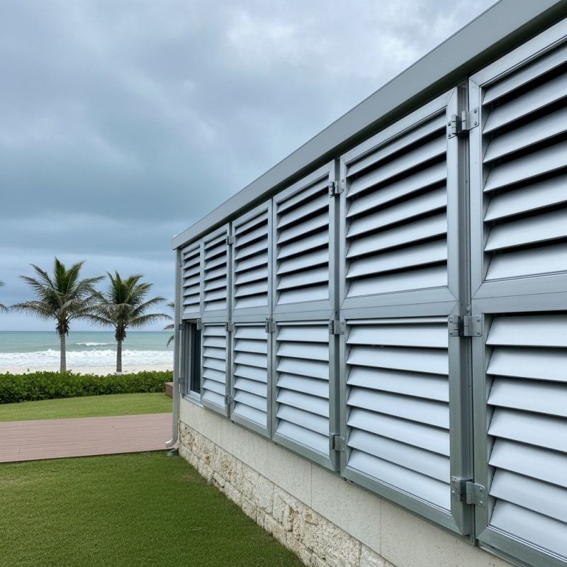 Hurricane Shutter Installation in Boulder, CO