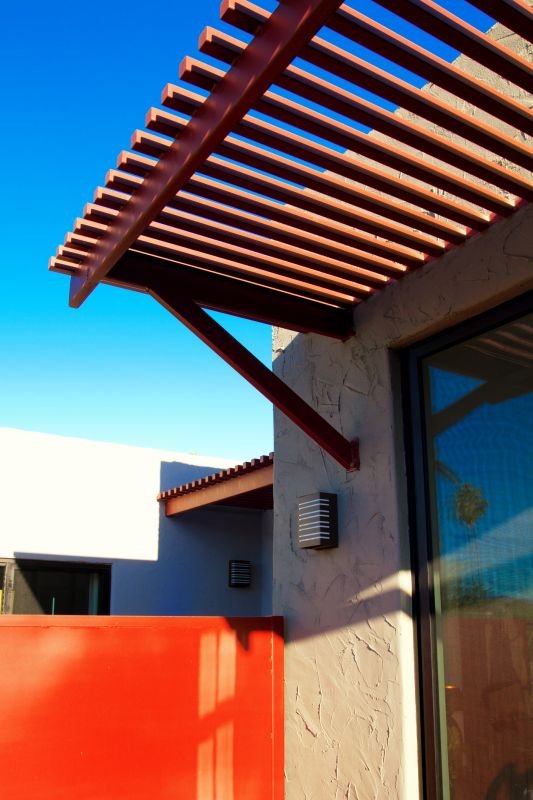 Metal Awning Installation