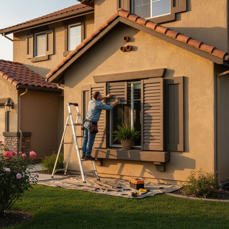 Shutter Latch Replacement in Arvada, CO